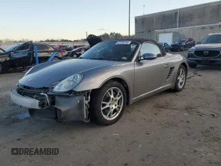 2005 Porsche Boxster с VIN WP0CA298X5U712093, выставлен на аукционе Copart как лот 82109144 с пробегом 138 144 миль миль и Списание • Salvage title. История ставок и продаж доступна на DreamBid. Изображение 1.