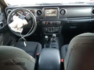 2022 Jeep Wrangler Sport with VIN 1C4HJXAGXNW201493, listed as a Copart auction lot 86424294 with 31,543 mi miles and Salvage Title. Bid and sale history available at DreamBid. Image 8.