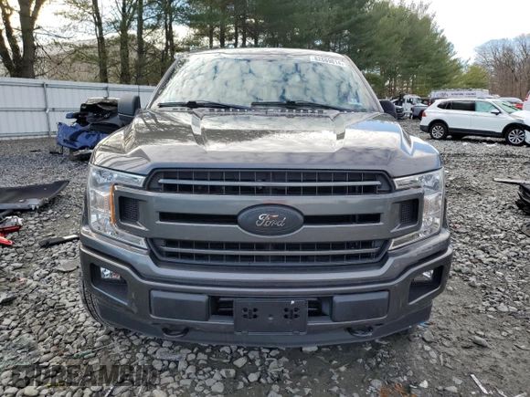 2018 Ford F-150 XL with VIN 1FTEX1EP9JFE00960, listed as a Copart auction lot 86836974 with 81,255 mi miles and Salvage Title. Bid and sale history available at carsss.com. Image 5.