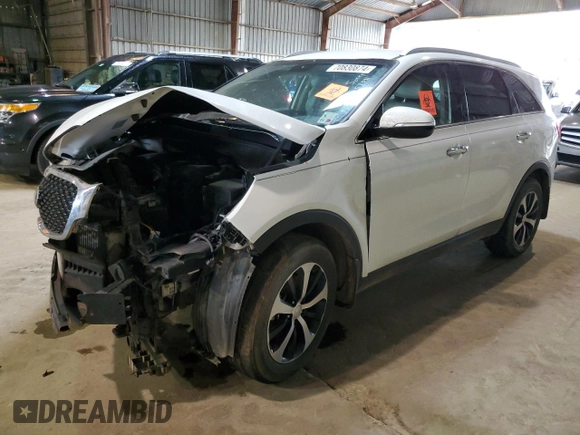 2017 Kia Sorento EX with VIN 5XYPH4A16HG257031, listed as a Copart auction lot 70830874 with Not provided miles and Salvage title. Bid and sale history available at DreamBid. Image 1.