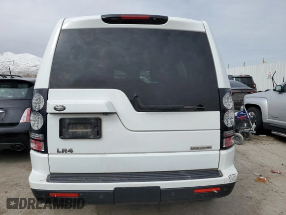 2015 Land Rover LR4 Lux with VIN SALAK2V62FA764936, listed as a Copart auction lot 49052755 with 128,559 mi miles and Salvage Title. Bid and sale history available at DreamBid. Image 6.