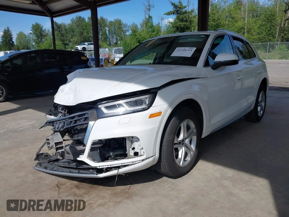 2018 Audi Q5 with VIN WA1BNBFY1J2131926, listed as a IAAI auction lot 42328714 with 79,752 mi miles and . Bid and sale history available at DreamBid. Image 2.