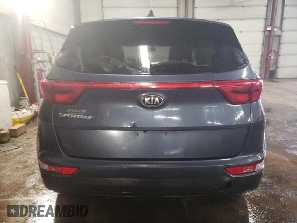 2018 Kia Sportage LX z VIN KNDPMCAC0J7377594, wystawiony jako Copart lot #47605865 z przebiegiem 155 398 mil mil oraz Szkoda całkowita • Salvage title. Historia ofert i sprzedaży dostępna na DreamBid. Obrazek 6.