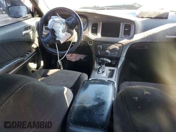 2023 Dodge Charger SXT with VIN 2C3CDXBGXPH674560, listed as a Copart auction lot 47427085 with 25,479 mi miles and Salvage Title. Bid and sale history available at DreamBid. Image 8.