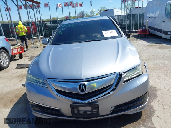 2015 Acura TLX Technology with VIN 19UUB1F5XFA021723, listed as a IAAI auction lot 41971734 with 151,427 mi miles and . Bid and sale history available at DreamBid. Image 13.