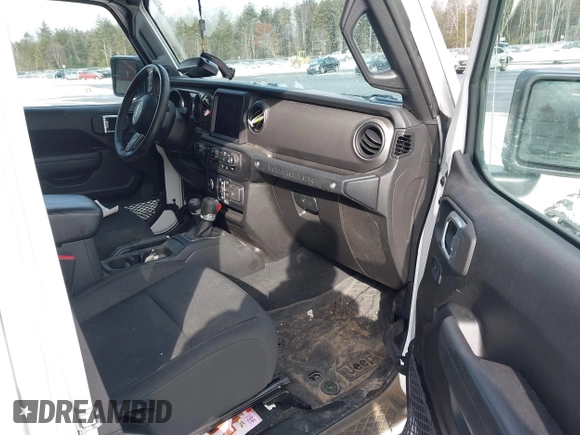 2022 Jeep Wrangler Unlimited Sport with VIN 1C4HJXDG2NW193577, listed as a IAAI auction lot 41634111 with 41,330 mi miles and . Bid and sale history available at DreamBid. Image 5.