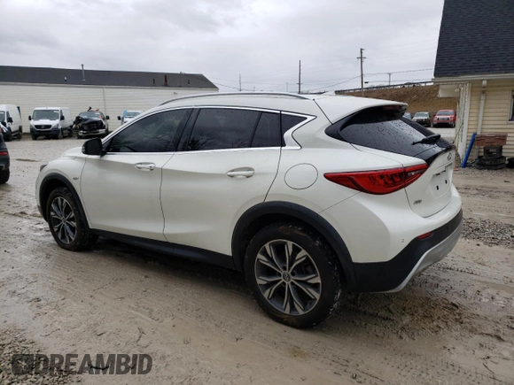 2018 Infiniti QX30 Premium with VIN SJKCH5CR6JA047992, listed as a Copart auction lot 82074053 with 42,479 mi miles. Bid and sale history available at carsss.com. Image 2.