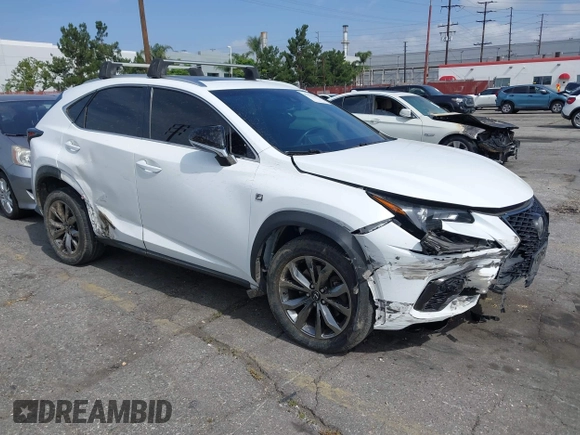2018 Lexus NX 300 z VIN JTJYARBZ9J2085200, wystawiony jako IAAI lot #42234205 z przebiegiem 135 352 mil mil oraz . Historia ofert i sprzedaży dostępna na DreamBid. Obrazek 1.