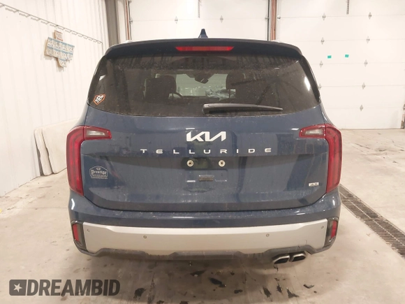 2023 Kia Telluride S with VIN 5XYP6DGC1PG348835, listed as a IAAI auction lot 41985119 with 34,701 mi miles and . Bid and sale history available at DreamBid. Image 16.