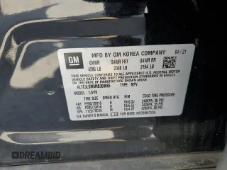 2021 Chevrolet Trax LT with VIN KL7CJLSM0MB368665, listed as a Copart auction lot 63874815 with Not provided miles and Salvage title. Bid and sale history available at DreamBid. Image 12.