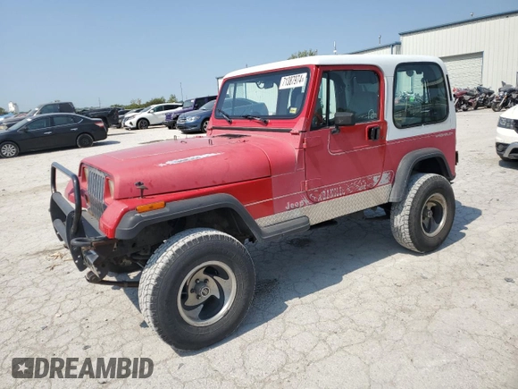 1992 Jeep Wrangler with VIN 2J4FY29S1NJ527182, listed as a Copart auction lot 71387974 with 228,406 mi miles and Clean Title. Bid and sale history available at carsss.com. Image 1.