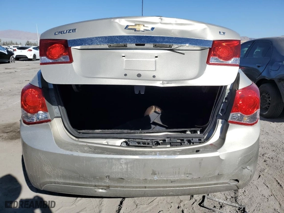 2014 Chevrolet Cruze LT with VIN 1G1PK5SB0E7433720, listed as a Copart auction lot 44080065 with 89,831 mi miles and Salvage Title. Bid and sale history available at carsss.com. Image 6.