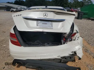 2014 Mercedes-Benz C 250 Sport with VIN WDDGF4HB5EG193499, listed as a Copart auction lot 56962835 with 182,547 mi miles and Salvage title. Bid and sale history available at DreamBid. Image 6.