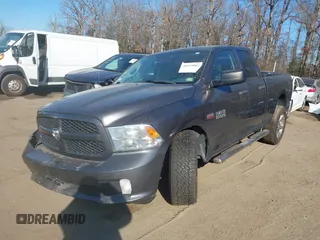 2017 Ram 1500 Express with VIN 1C6RR7FT9HS613278, listed as a IAAI auction lot 41459882 with 147,259 mi miles. Bid and sale history available at carsss.com. Image 2.
