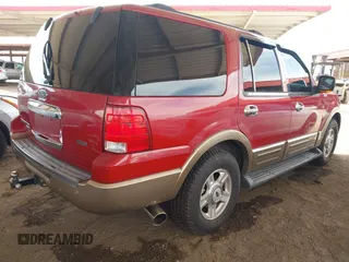 2003 Ford Expedition Eddie Bauer with VIN 1FMEU17W33LB55408, listed as a IAAI auction lot 42319615 with 234,794 mi miles and . Bid and sale history available at DreamBid. Image 4.