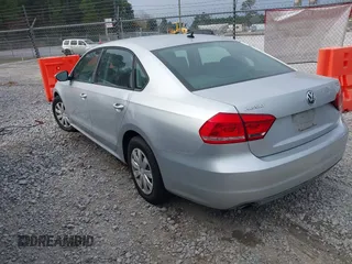 2012 Volkswagen Passat S w/Appearance with VIN 1VWAP7A39CC068119, listed as a IAAI auction lot 41538988 with 122,255 mi miles. Bid and sale history available at carsss.com. Image 3.