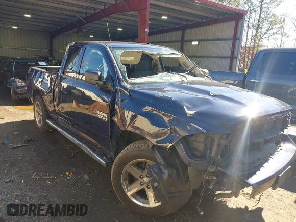 2017 Ram 1500 Express with VIN 1C6RR7FT5HS854092, listed as a IAAI auction lot 41589388 with 97,694 mi miles and . Bid and sale history available at carsss.com. Image 6.