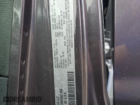2021 Jeep Wrangler Unlimited Sport Altitude with VIN 1C4HJXDG0MW521769, listed as a Copart auction lot 53625925 with 34,074 mi miles and Salvage title. Bid and sale history available at DreamBid. Image 14.