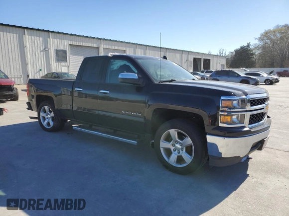 2015 Chevrolet Silverado 1500 LS with VIN 1GCRCPEH4FZ380583, listed as a Copart auction lot 49405885 with 51,436 mi miles and Salvage Title. Bid and sale history available at DreamBid. Image 4.