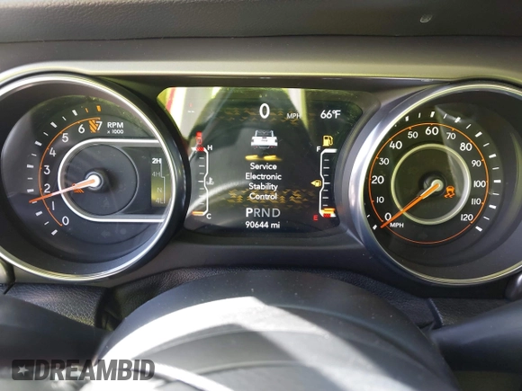 2021 Jeep Gladiator Willys z VIN 1C6HJTAG0ML536455, wystawiony jako IAAI lot #41702393 z przebiegiem 90 644 mil mil oraz . Historia ofert i sprzedaży dostępna na DreamBid. Obrazek 15.
