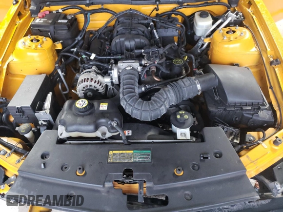 2008 Ford Mustang Deluxe with VIN 1ZVHT84N185189591, listed as a Copart auction lot 44722655 with 92,285 mi miles and Clean Title. Bid and sale history available at carsss.com. Image 12.