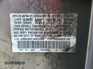 2010 Honda Fit with VIN JHMGE8H21AS012909, listed as a Copart auction lot 49236255 with 148,920 mi miles and Salvage Title. Bid and sale history available at carsss.com. Image 13.