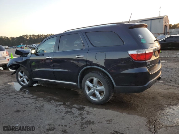 2012 Dodge Durango Citadel with VIN 1C4RDJEG7CC100137, listed as a Copart auction lot 45295485 with 175,816 mi miles and Salvage Title. Bid and sale history available at carsss.com. Image 2.