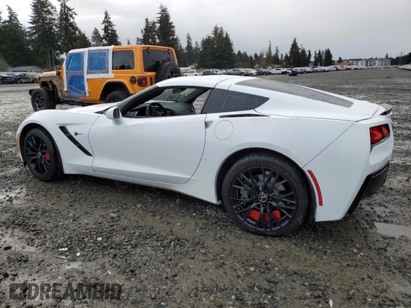 2014 Chevrolet Corvette 1LT with VIN 1G1YA2D70E5133217, listed as a Copart auction lot 51019785 with 16,192 mi miles and Salvage Title. Bid and sale history available at carsss.com. Image 2.