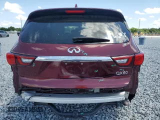 2019 Infiniti QX60 LUXE with VIN 5N1DL0MN4KC557490, listed as a Copart auction lot 51164225 with 57,359 mi miles and Salvage Title. Bid and sale history available at carsss.com. Image 6.