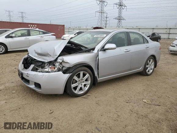 2004 Acura TSX z VIN JH4CL96844C029932, wystawiony jako Copart lot #53518865 z przebiegiem 86 408 mil mil oraz Szkoda całkowita • Salvage title. Historia ofert i sprzedaży dostępna na DreamBid. Obrazek 1.