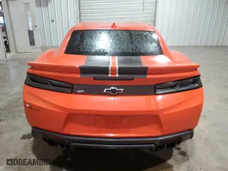 2018 Chevrolet Camaro 2LT with VIN 1G1FD1RSXJ0158137, listed as a Copart auction lot 72934124 with 47,249 mi miles and Salvage Title. Bid and sale history available at carsss.com. Image 6.
