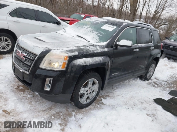 2012 GMC Terrain SLT-2 with VIN 2GKALWEK6C6327964, listed as a IAAI auction lot 41301411 with 108,459 mi miles. Bid and sale history available at carsss.com. Image 2.