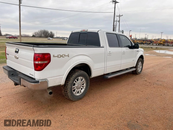 2011 Ford F-150 XLT with VIN 1FTFW1ET5BFC20378, listed as a Copart auction lot 46791495 with 211,138 mi miles and Clean Title. Bid and sale history available at carsss.com. Image 4.