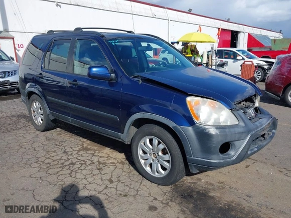 2005 Honda CR-V EX with VIN JHLRD78865C044883, listed as a IAAI auction lot 41703072 with 180,242 mi miles. Bid and sale history available at carsss.com. Image 1.