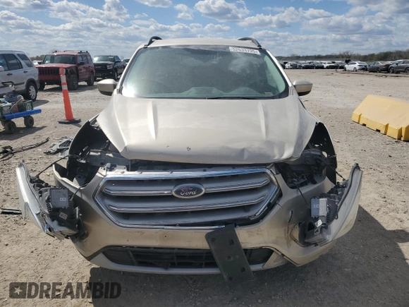 2017 Ford Escape SE with VIN 1FMCU9G92HUC78781, listed as a Copart auction lot 52633705 with 152,137 mi miles and Salvage Title. Bid and sale history available at carsss.com. Image 5.
