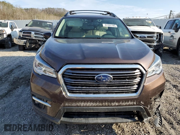 2021 Subaru Ascent Limited с VIN 4S4WMAPD9M3439744, выставлен на аукционе Copart как лот 47291195 с пробегом 68 139 миль миль и Списание • Salvage title. История ставок и продаж доступна на DreamBid. Изображение 5.