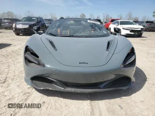 2022 McLaren 720S z VIN SBM14FCA0NW006456, wystawiony jako Copart lot #48148685 z przebiegiem 6859 mil mil oraz Szkody całkowita. Historia ofert i sprzedaży dostępna na DreamBid. Obrazek 5.