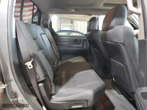 2013 Honda Ridgeline RTL with VIN 5FPYK1F57DB016202, listed as a Copart auction lot 48349095 with 35,880 mi miles and Salvage Title. Bid and sale history available at carsss.com. Image 10.
