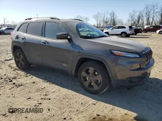2016 Jeep Cherokee Latitude with VIN 1C4PJMCB1GW282771, listed as a Copart auction lot 49448725 with 115,250 mi miles and Salvage Title. Bid and sale history available at carsss.com. Image 4.