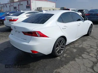 2015 Lexus IS 250 with VIN JTHCF1D2XF5021803, listed as a IAAI auction lot 41593893 with 109,086 mi miles. Bid and sale history available at carsss.com. Image 4.