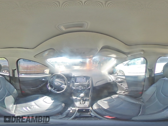 2017 Ford Focus Titanium with VIN 1FADP3J28HL209081, listed as a Copart auction lot 59171635 with 120,201 mi miles and Salvage title. Bid and sale history available at DreamBid. Image 15.