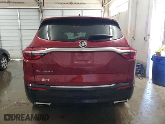 2021 Buick Enclave Premium with VIN 5GAERCKW2MJ171381, listed as a Copart auction lot 76529924 with 13,122 mi miles and Salvage Title. Bid and sale history available at carsss.com. Image 6.