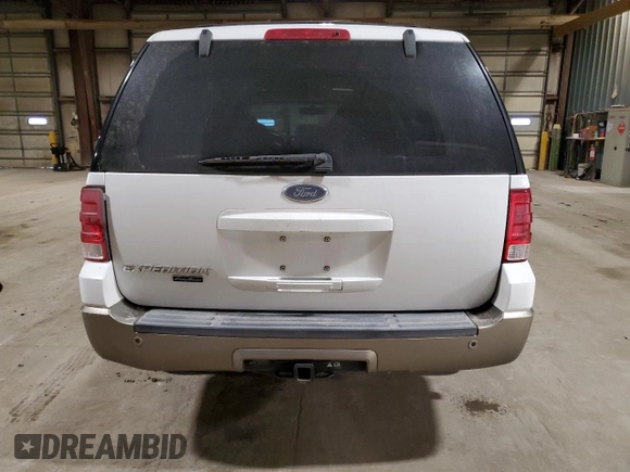 2003 Ford Expedition Eddie Bauer with VIN 1FMFU18L93LA32673, listed as a Copart auction lot 86389134 with 163,257 mi miles and Salvage Title. Bid and sale history available at carsss.com. Image 6.