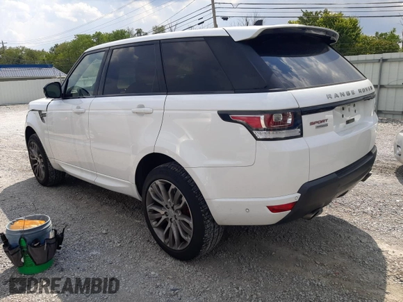 2016 Land Rover Range Rover Sport Autobiography with VIN SALWV2EF6GA559585, listed as a Copart auction lot 69336364 with 359 mi miles and Salvage title. Bid and sale history available at DreamBid. Image 2.
