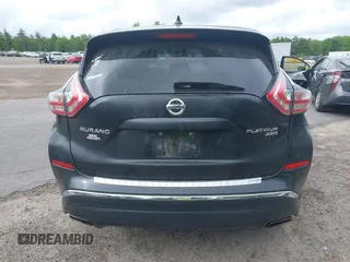 2017 Nissan Murano SL with VIN 5N1AZ2MH3HN159448, listed as a IAAI auction lot 42366598 with 294,199 mi miles and . Bid and sale history available at DreamBid. Image 16.