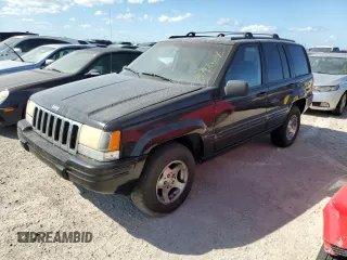 1998 Jeep Grand Cherokee Laredo with VIN 1J4GZ48Y7WC321234, listed as a Copart auction lot 75438624 with 0 mi miles and Salvage Title. Bid and sale history available at carsss.com. Image 1.