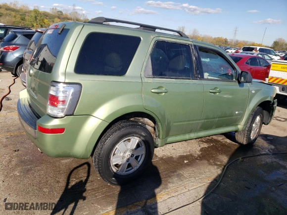 2008 Mercury Mariner with VIN 4M2CU81Z18KJ31557, listed as a Copart auction lot 77093454 with 162,429 mi miles and Salvage Title. Bid and sale history available at carsss.com. Image 3.