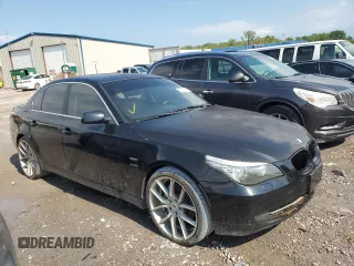 2010 BMW 5 Series 535i xDrive with VIN WBANV9C58AC138689, listed as a Copart auction lot 44629715 with 184,578 mi miles and Clean Title. Bid and sale history available at carsss.com. Image 4.