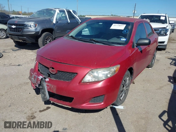 2010 Toyota Corolla with VIN 1NXBU4EE5AZ225593, listed as a IAAI auction lot 41774657 with 265,420 mi miles. Bid and sale history available at carsss.com. Image 17.