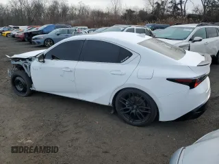 2023 Lexus IS with VIN JTHGZ1E22P5029015, listed as a Copart auction lot 81356804 with 22,434 mi miles and Salvage Title. Bid and sale history available at carsss.com. Image 2.